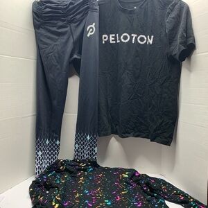 Peloton Black Activewear Set